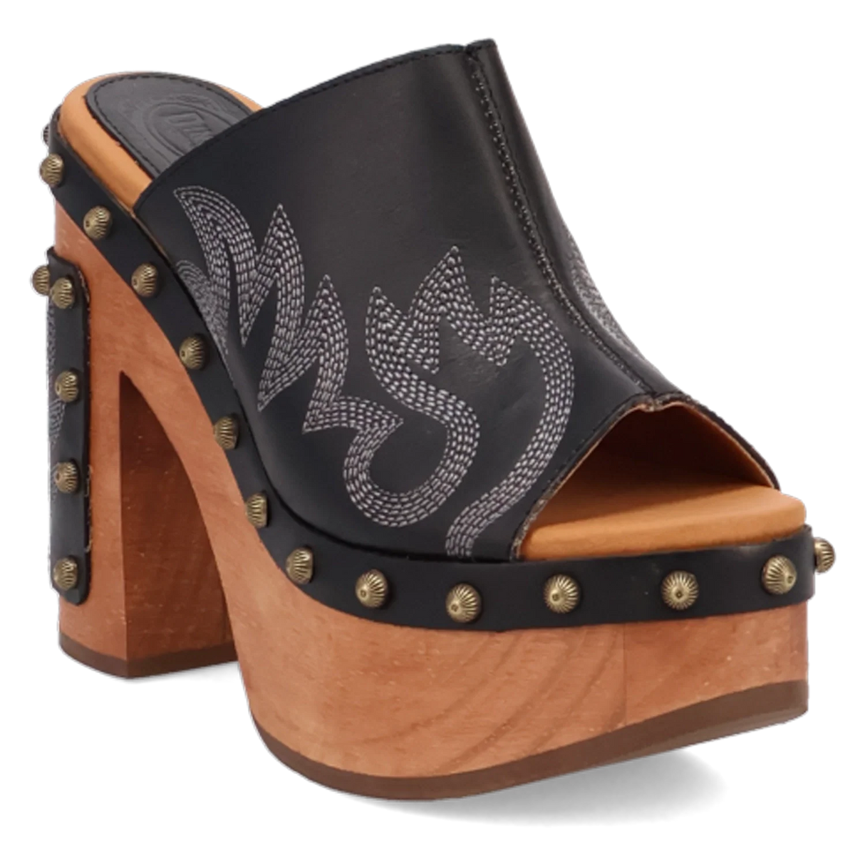 Dingo Free Spirit - Sandalias de madera para mujer