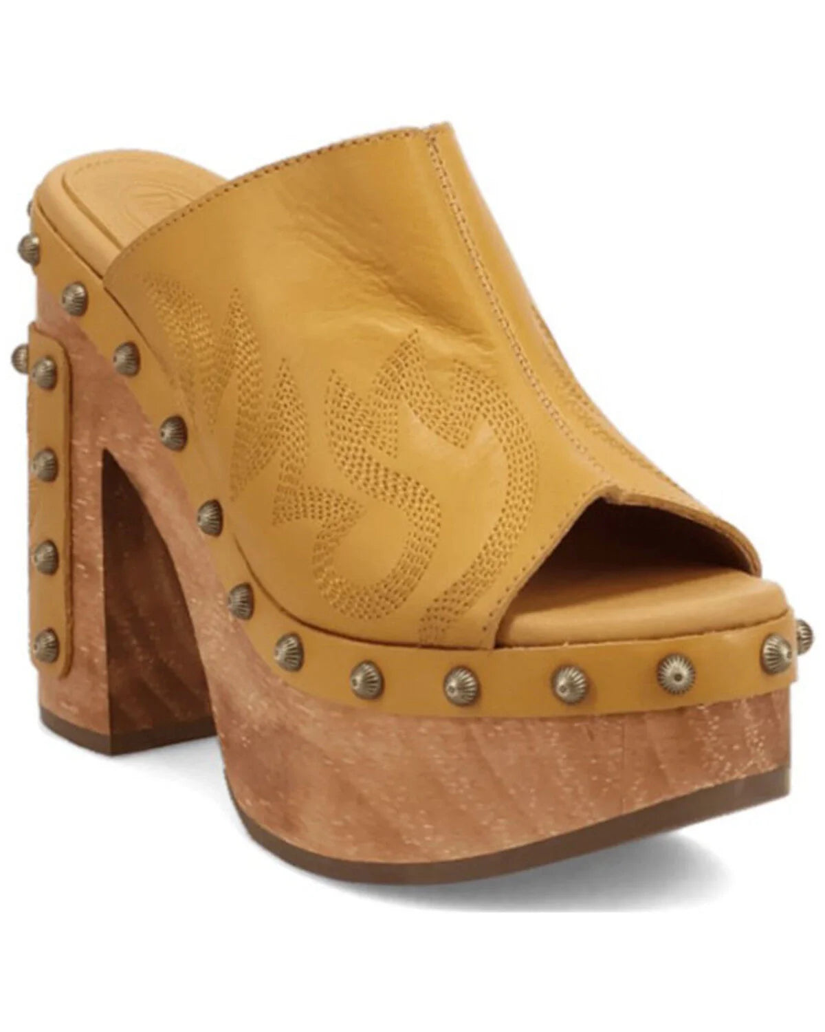 Dingo Free Spirit - Sandalias de madera para mujer
