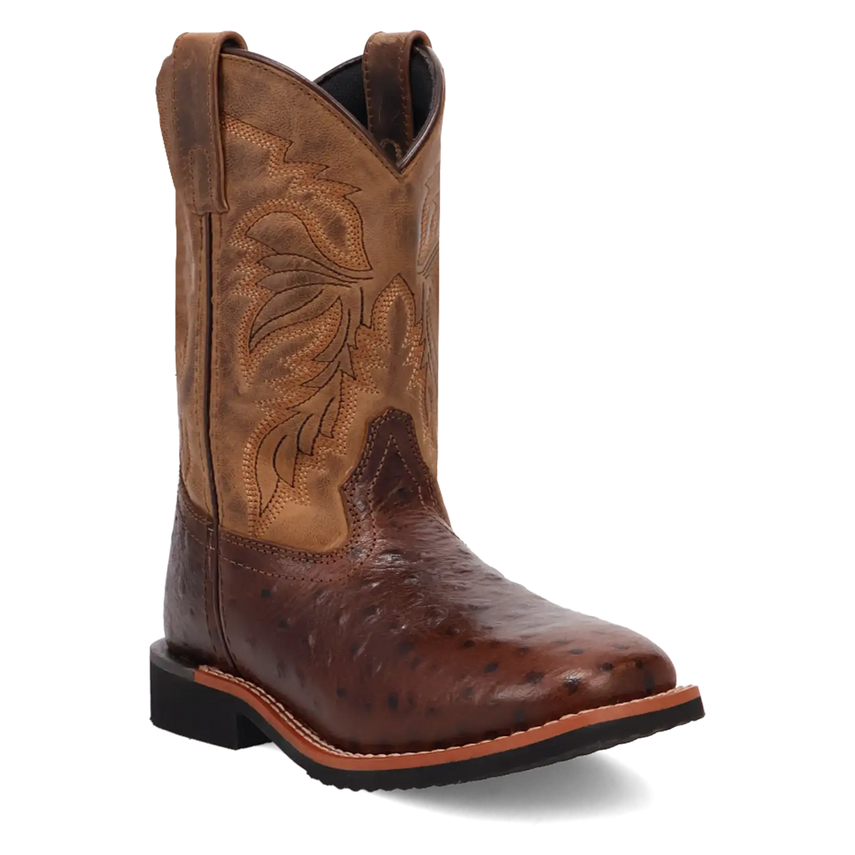 Botas Cowboy de Cuero Dan Post Jet para Niño Pequeño / Niño Grande