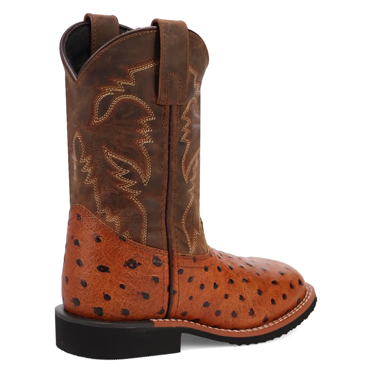 Botas Cowboy de Cuero Dan Post Jet para Niño Pequeño / Niño Grande
