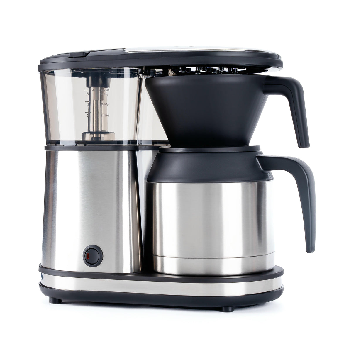 Cafetera Bonavita de 5 tazas, Cafetera térmica – Tamaño compacto, elegante y precisa, sin BPA