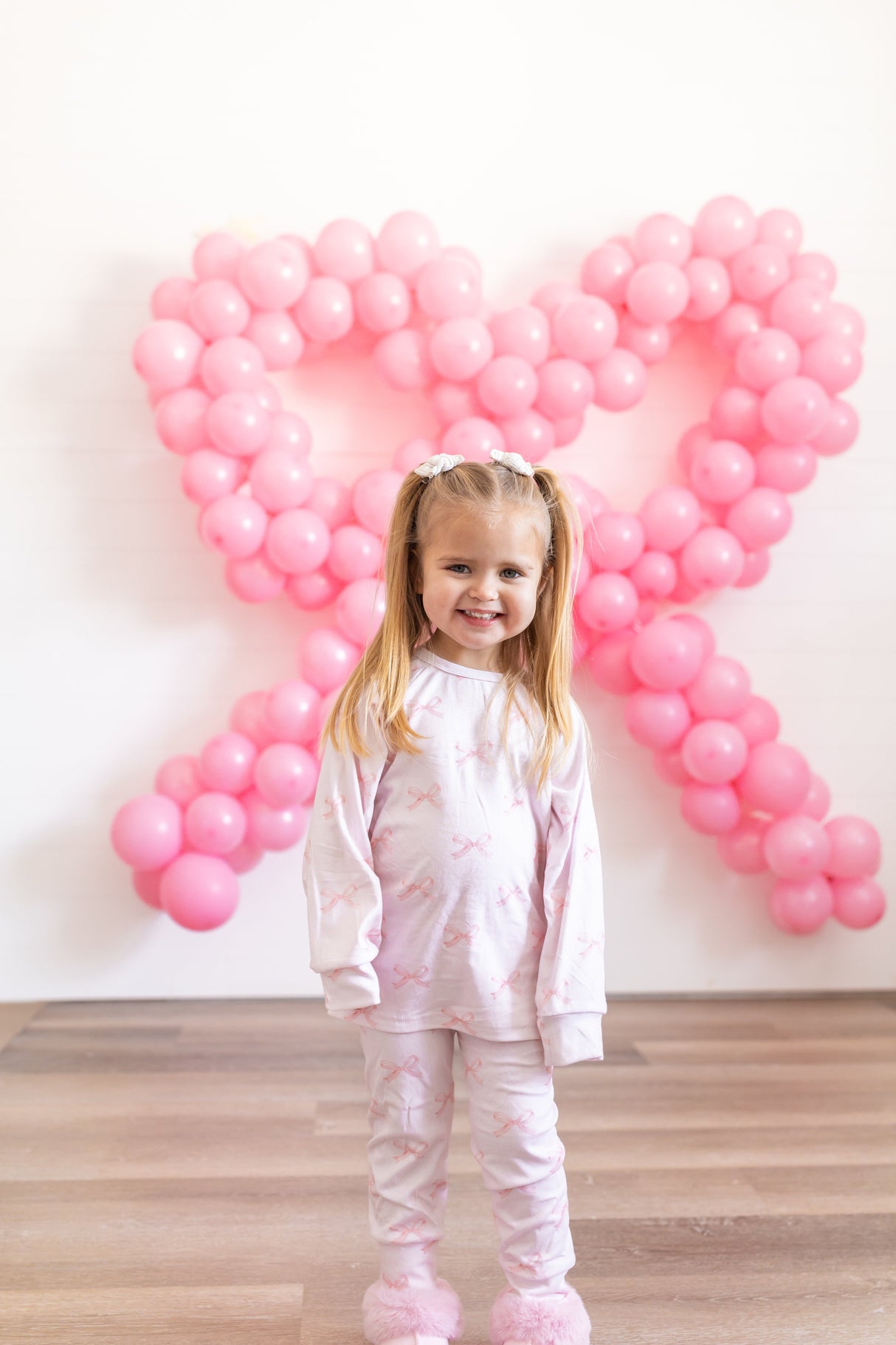 Blushing Bows Conjunto de salón modal *0-3m y talla 5 restantes
