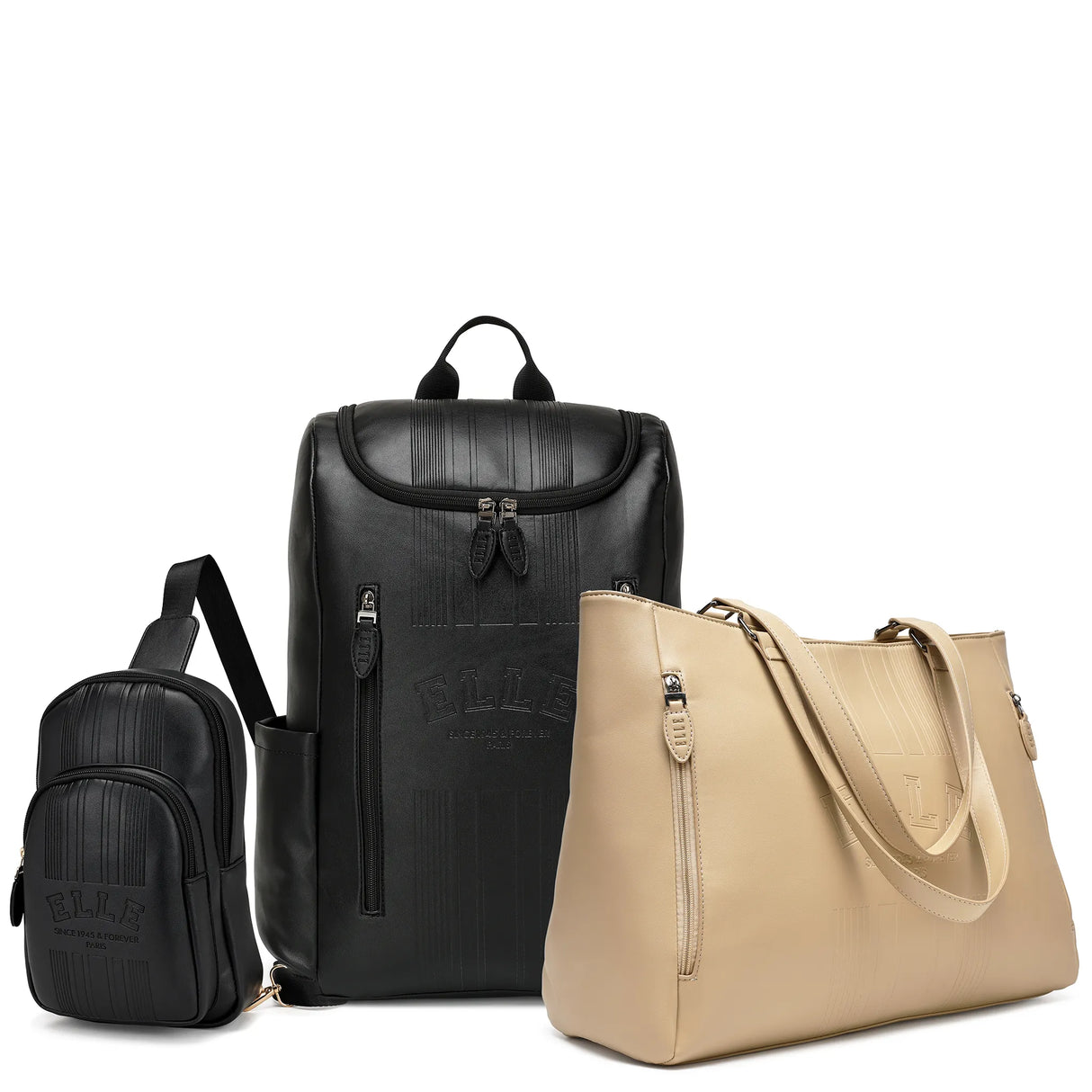 Set de 3 piezas Roamer: bolso de viaje, mochila y bandolera