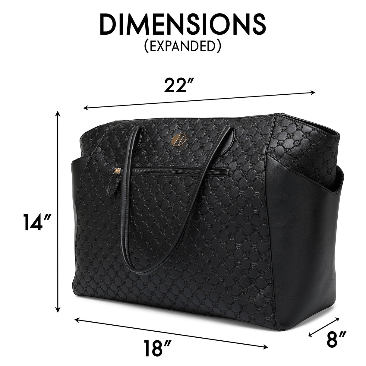 Juego de fin de semana de 3 piezas Compass: mochila y bandolera