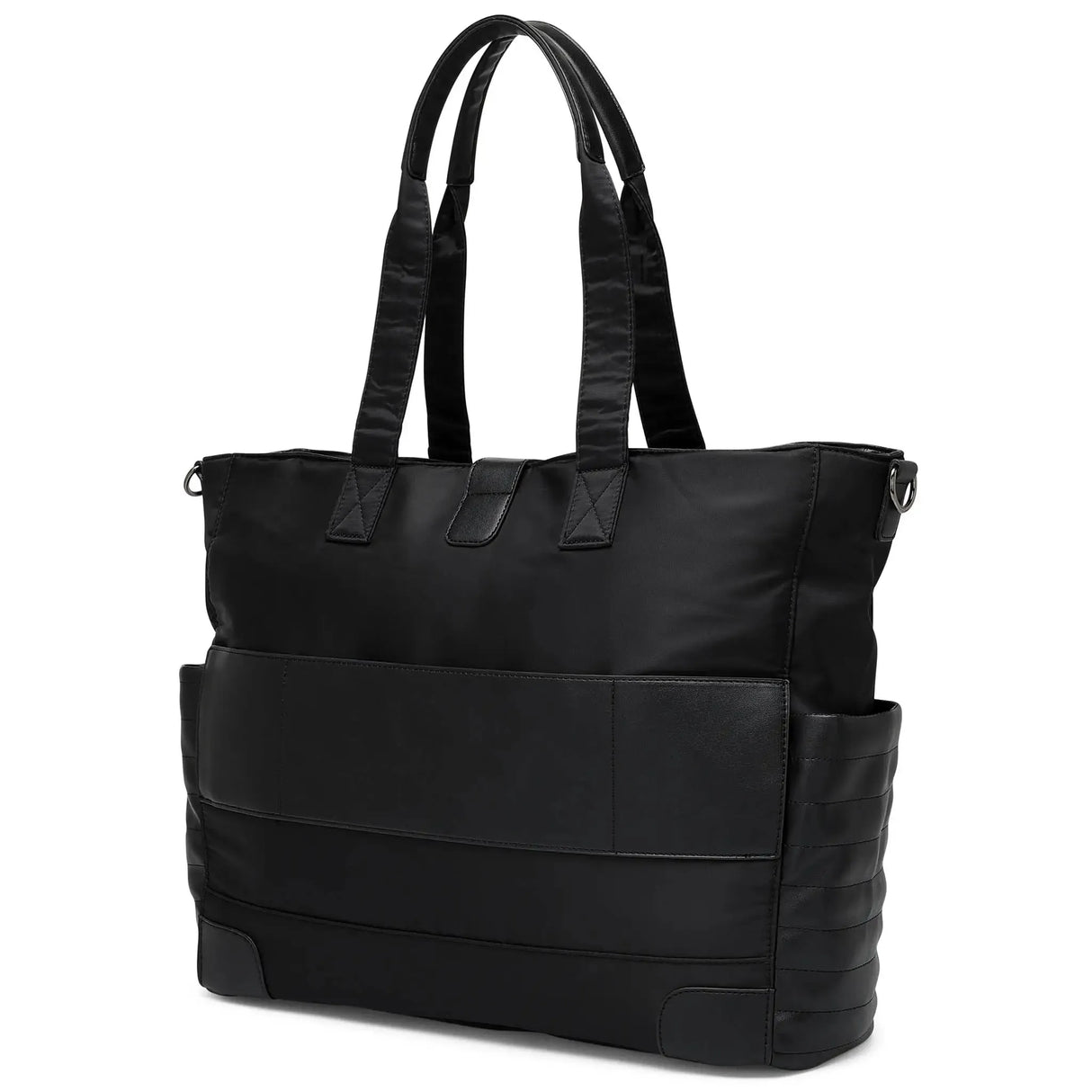 Bolsa de fin de semana Voyage de 25 L de sarga y piel vegana