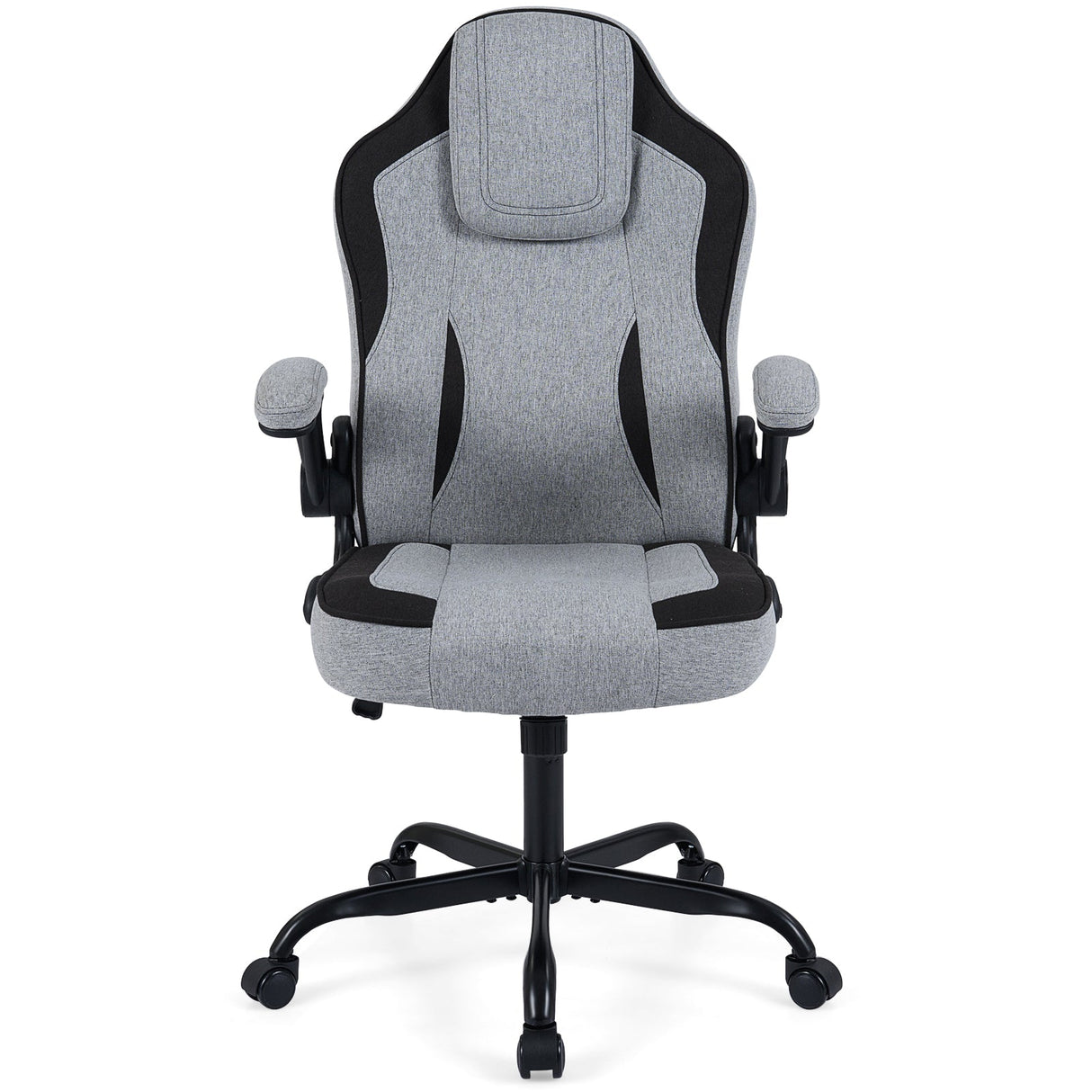 Ergonomic Computer Office Chair with 90° Flip-up Armrests