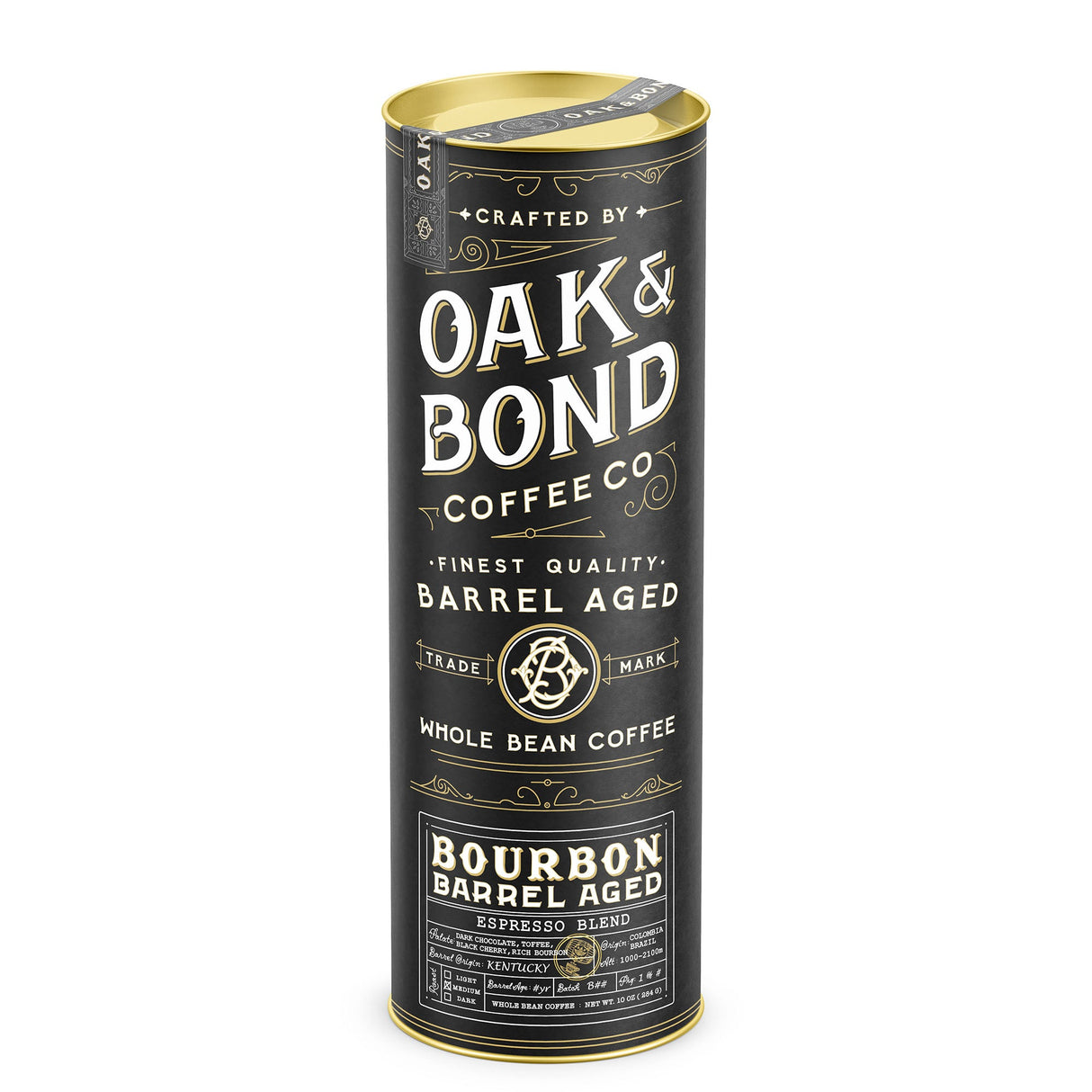 Espresso Bourbon Barrel Aged Coffee