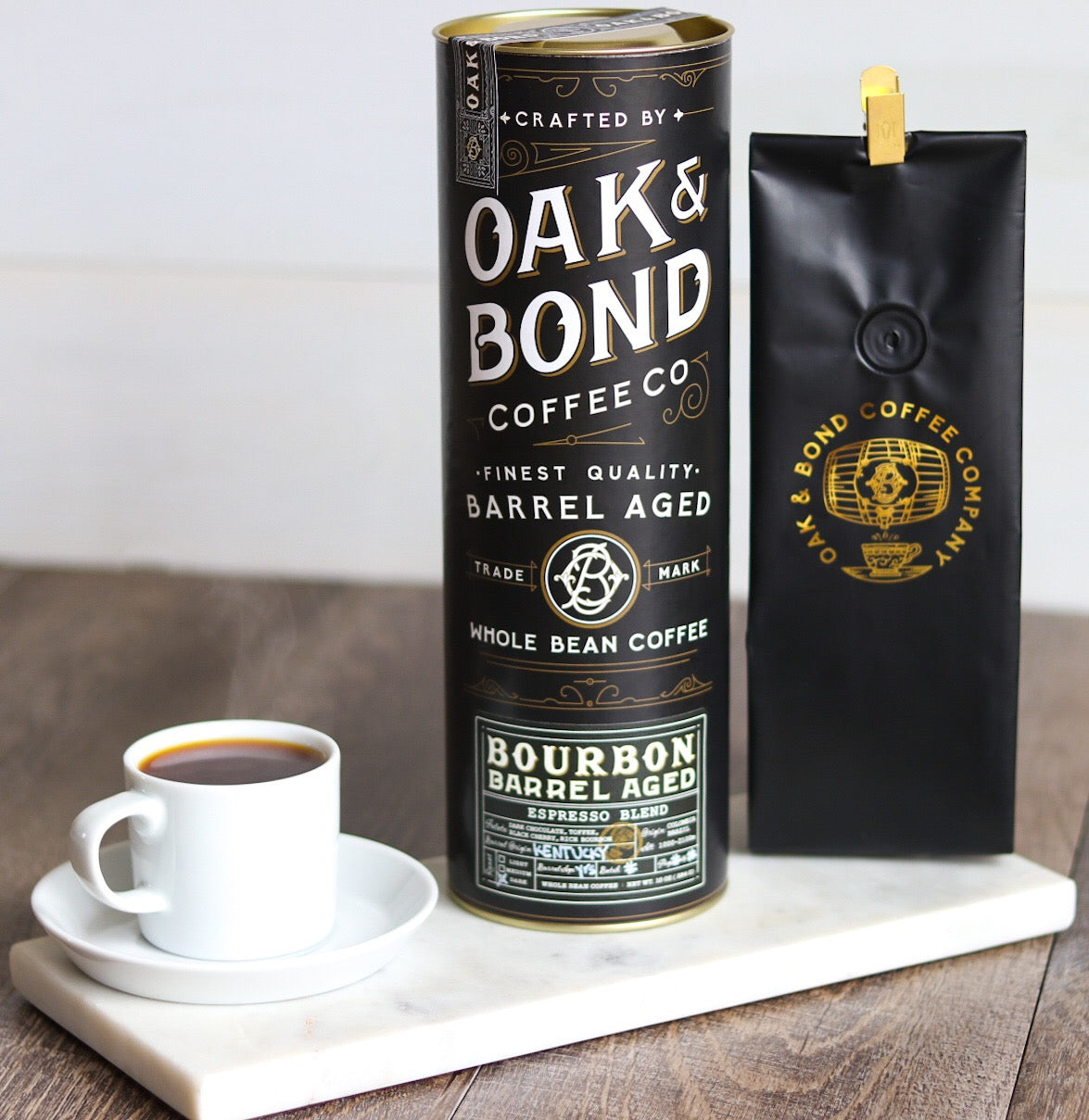 Espresso Bourbon Barrel Aged Coffee