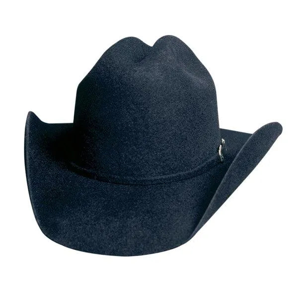 Sombrero de vaquero de fieltro de lana Bullhide Futurity para niños