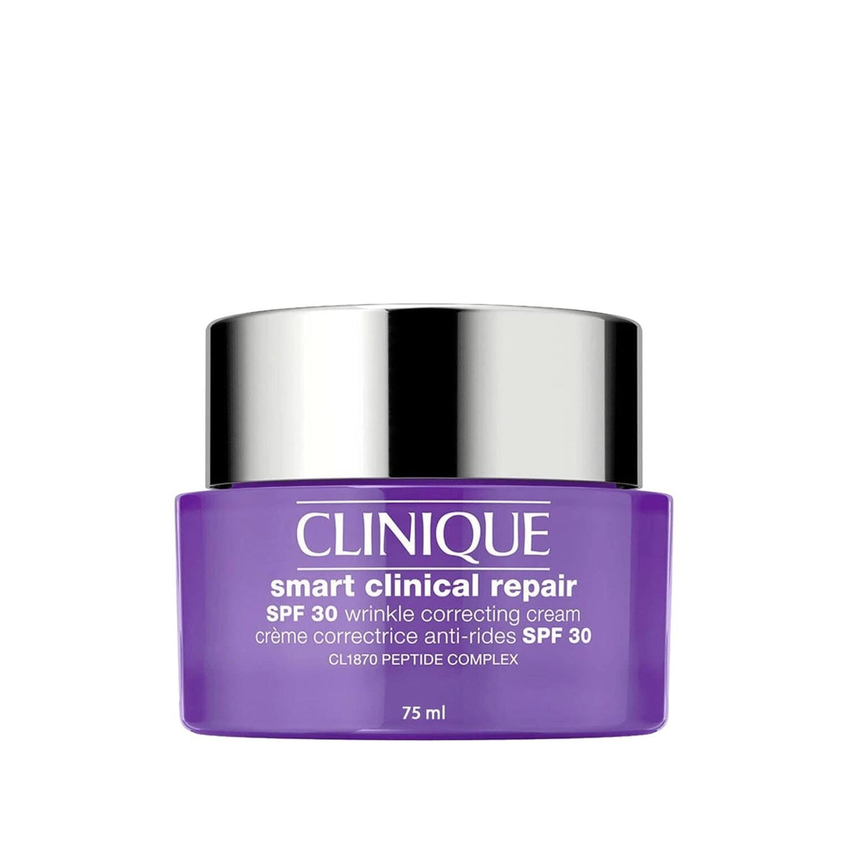 Clinique Anti-Aging Cream with SPF30 - Smart Clinical Repair Wrinkle Cream for Aging Skin, 2.54 fl oz