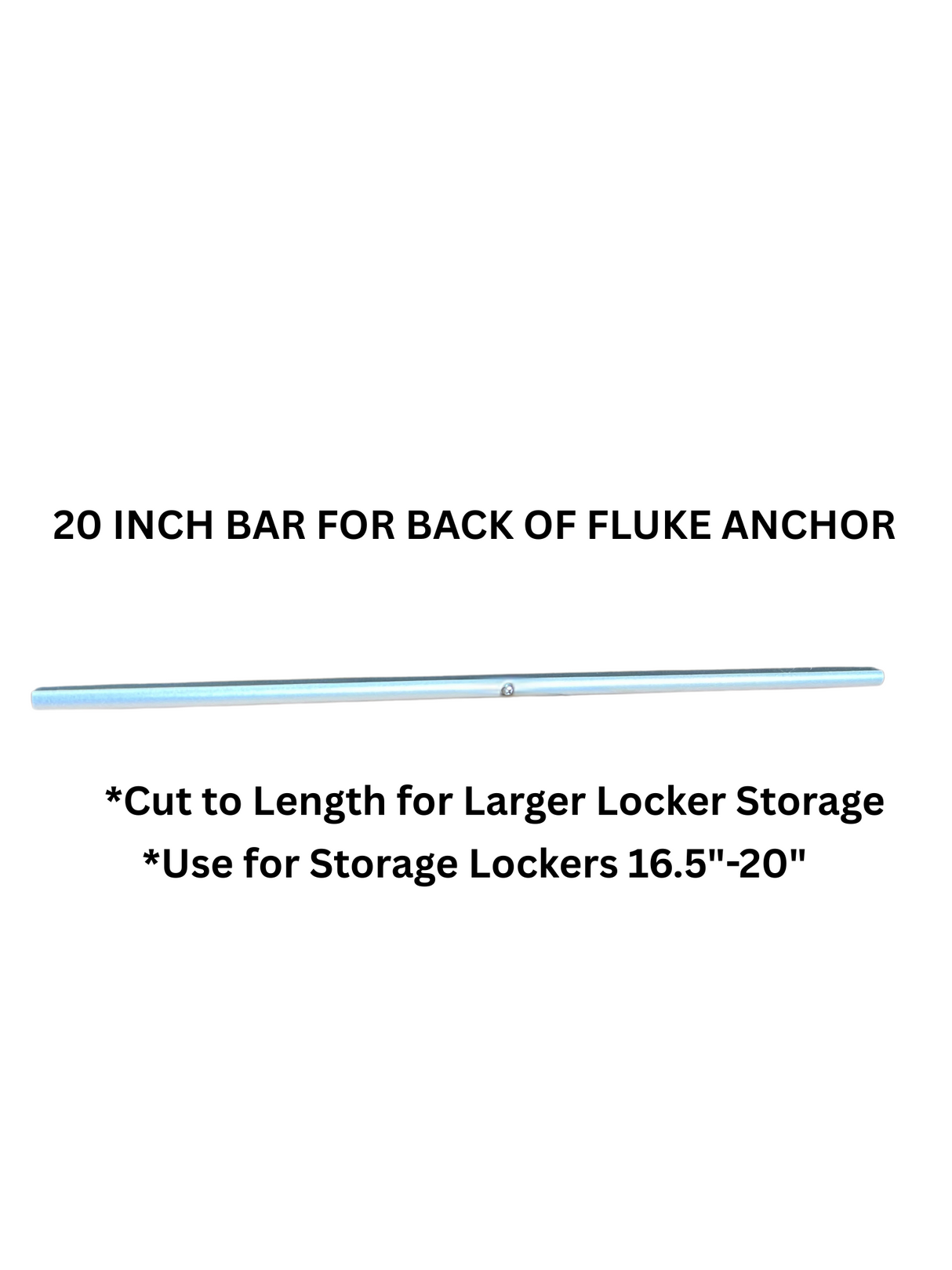 Fluke Anchor by Sandshark – Premium Anchor for Boats & Pontoons