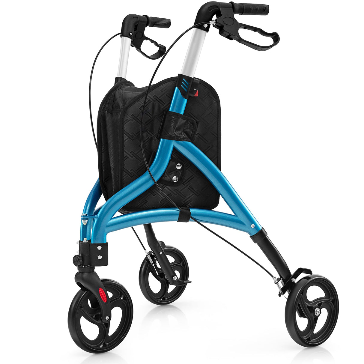 Andador Plegable con Ruedas y Marco de Aluminio Ligero