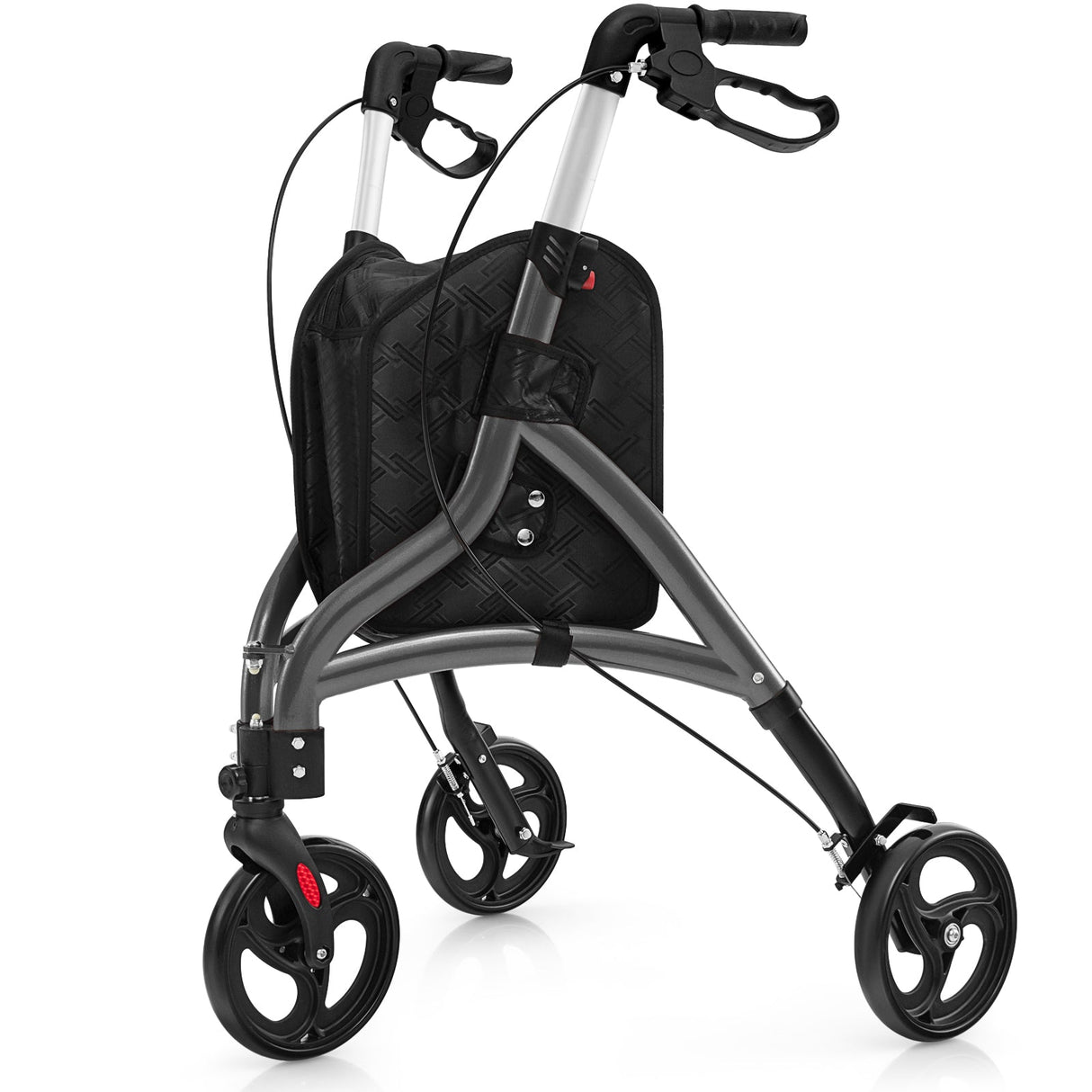 Andador Plegable con Ruedas y Marco de Aluminio Ligero