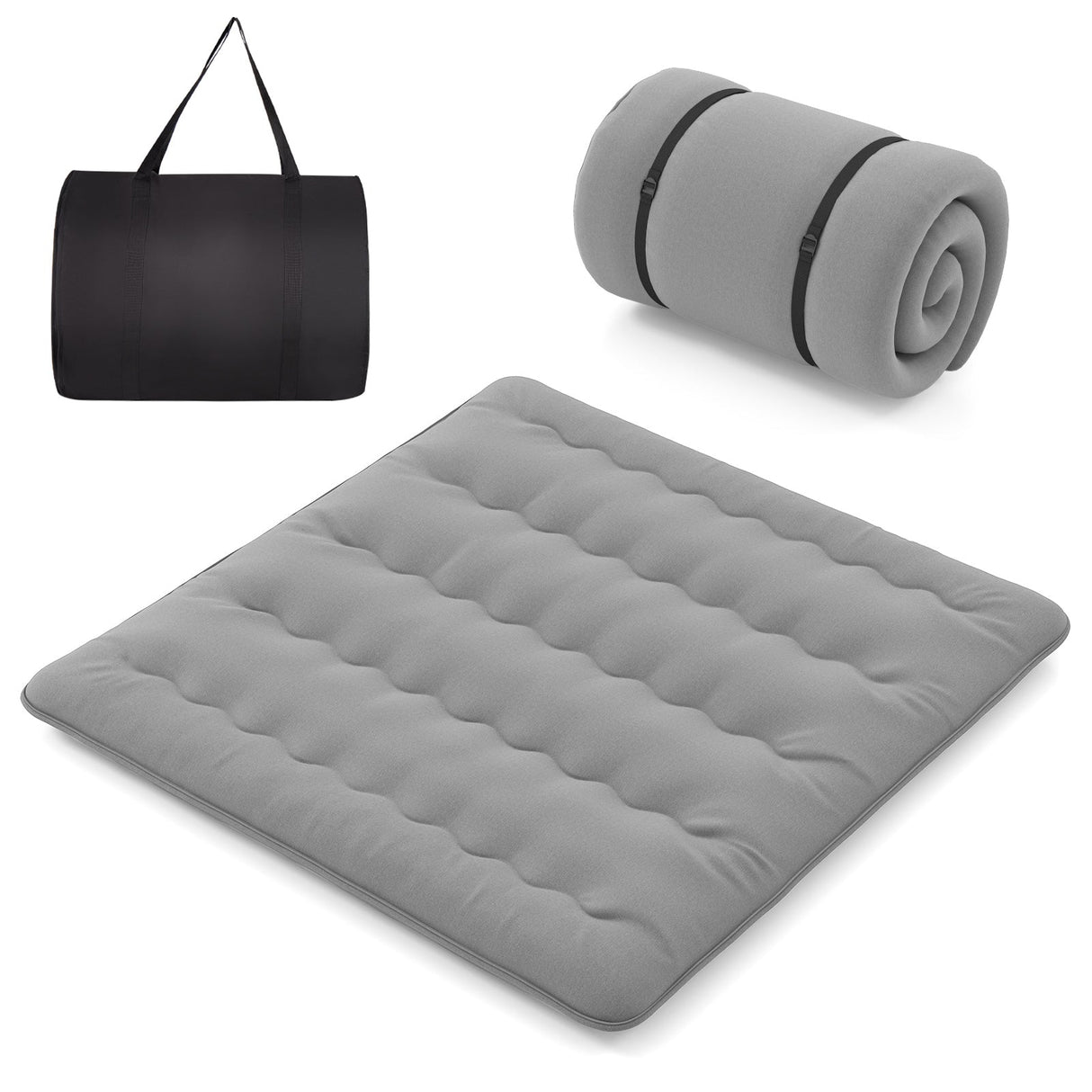 Colchón futón con funda lavable y bolsa de transporte