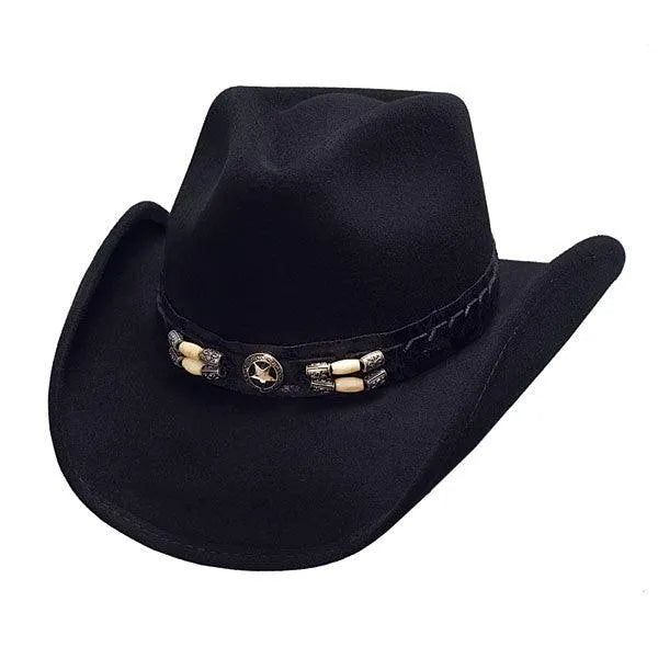Bullhide Good Lookin' - Sombrero Vaquero de Fieltro de Lana para Niños