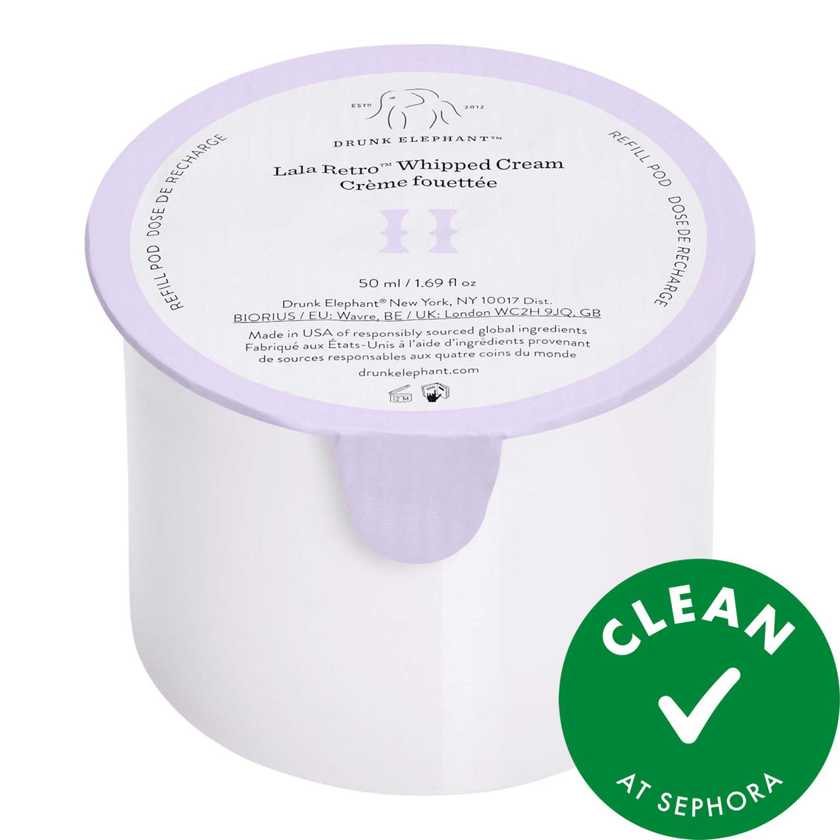Drunk Elephant Lala Retroª: Nourishing Face Moisturizer with African Oils & Ceramides - Hydrates, Rejuvenates & Reduces Fine Lines - Vegan & Cruelty-Free