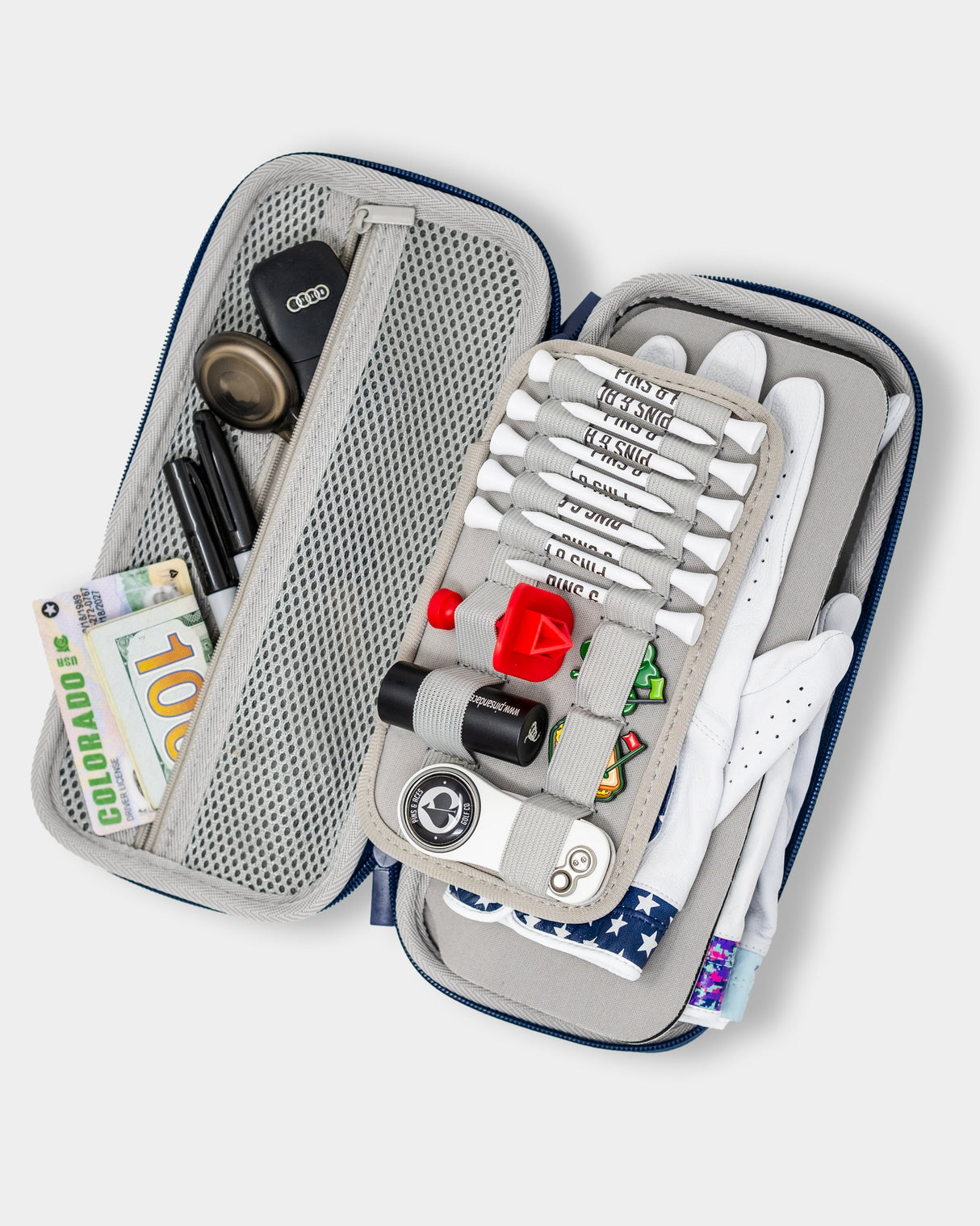 Cesta para guantes y accesorios - Azul marino