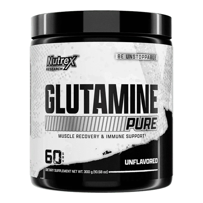 Nutrex Glutamina Pura, 60 Servicios