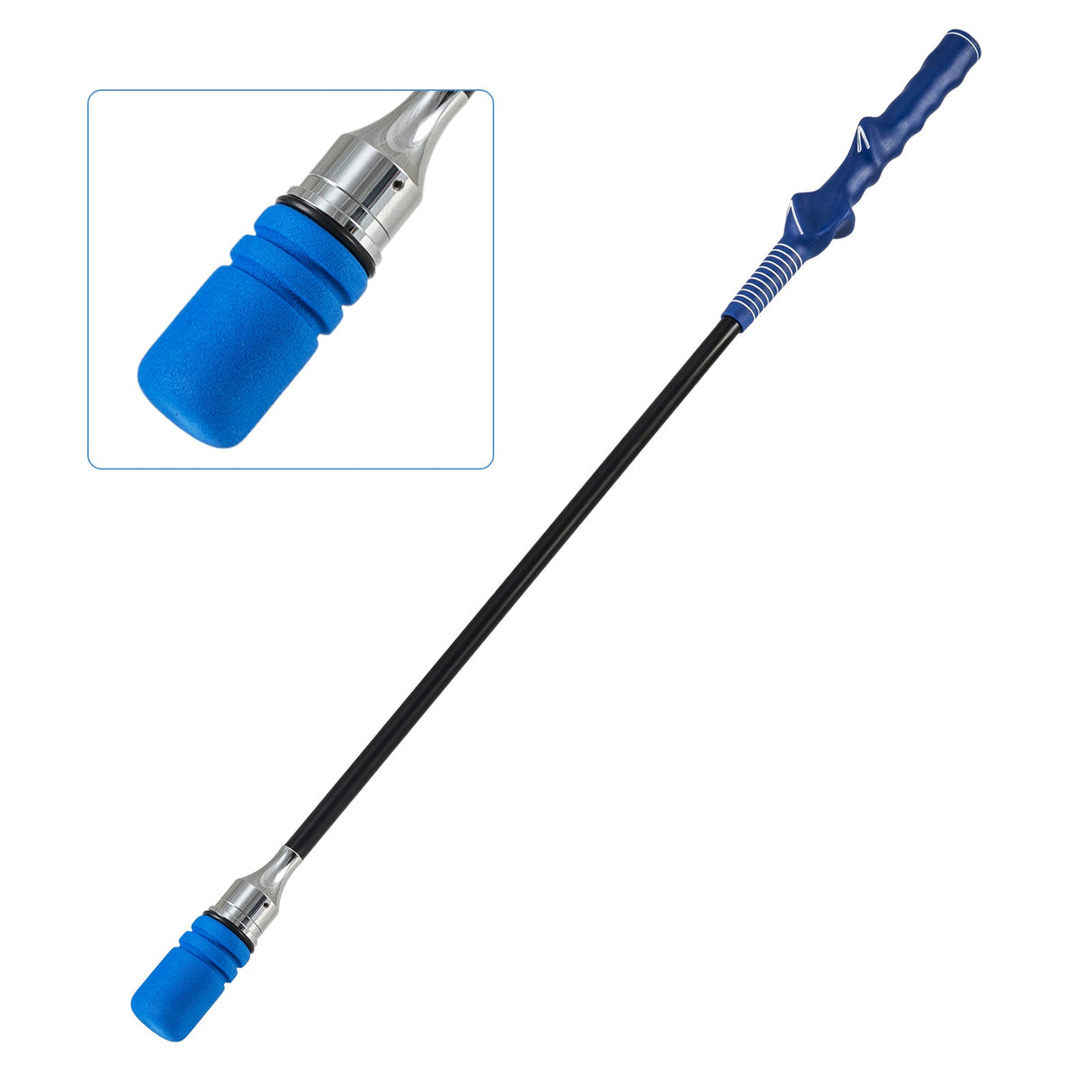 Entrenador de swing de golf Click Stick Ayuda de entrenamiento de swing para velocidad, flexibilidad, equilibrio