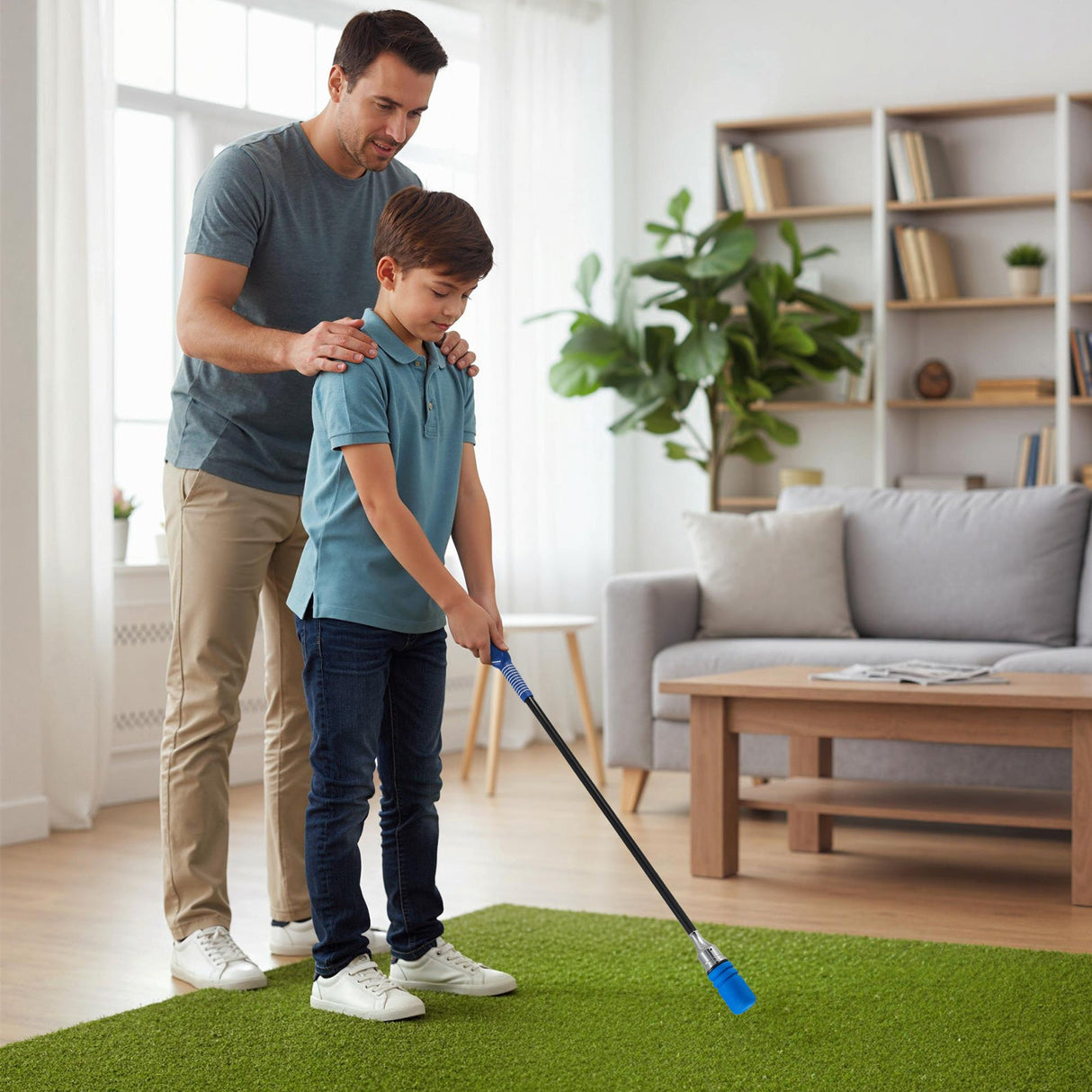 Entrenador de swing de golf Click Stick Ayuda de entrenamiento de swing para velocidad, flexibilidad, equilibrio