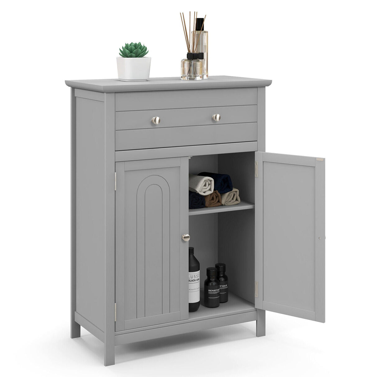 Mueble de baño independiente con cajón grande