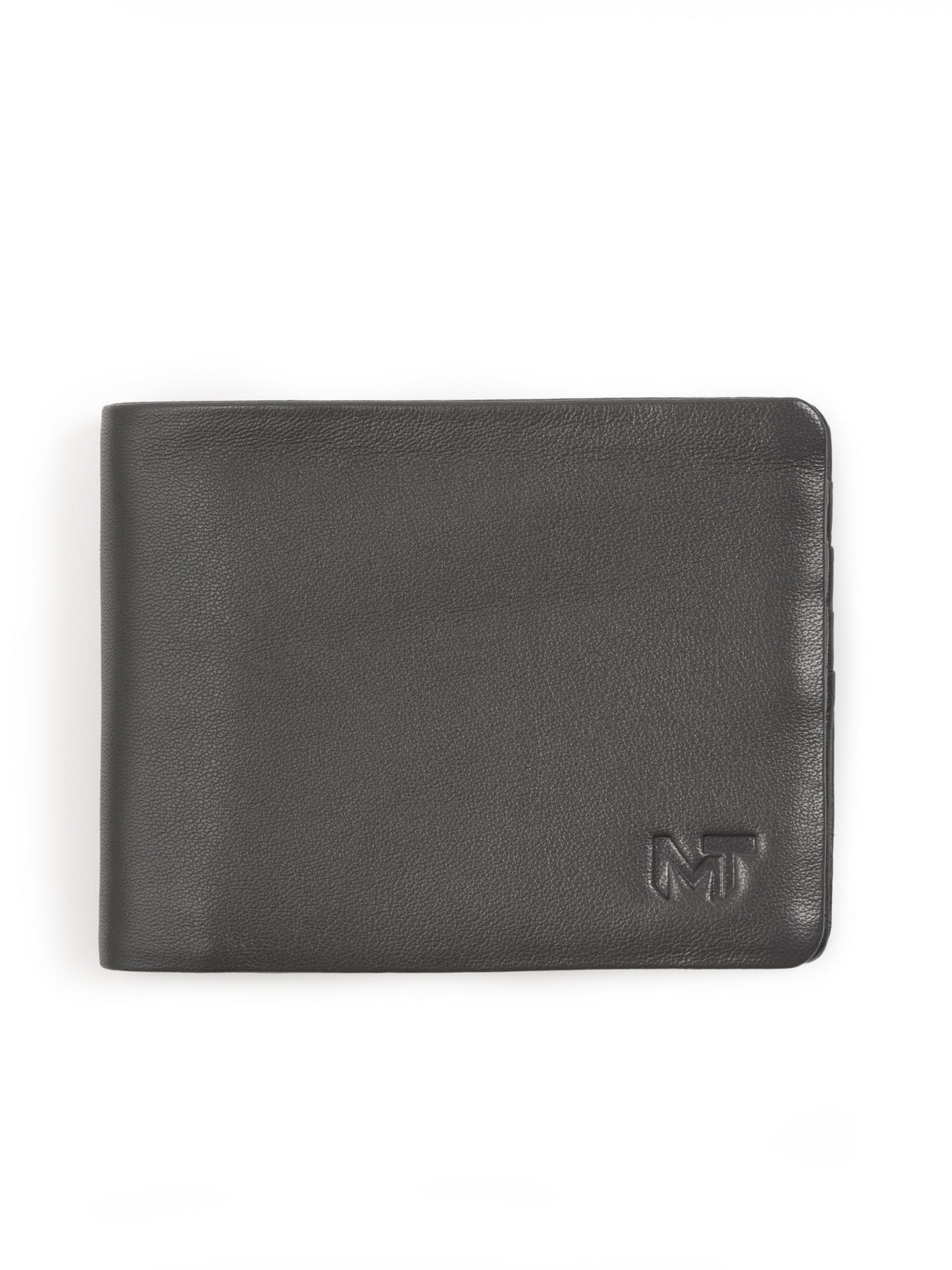 Cartera plegable gris Duke