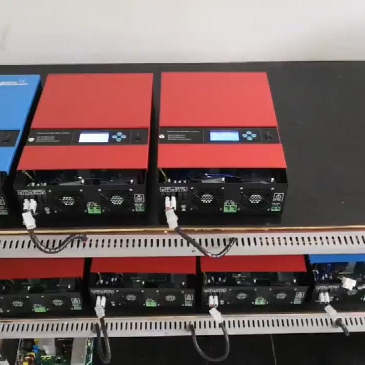 Inversor Híbrido de Energía Solar 24V 3KW con Controlador de Carga MPPT