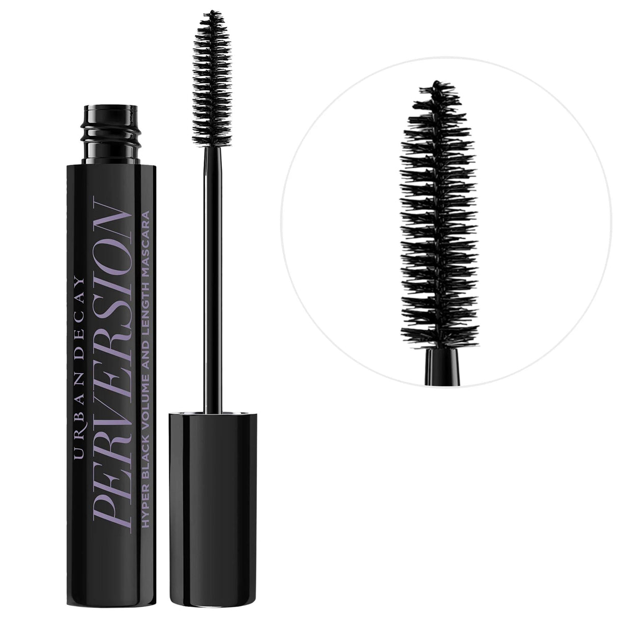 Perversion Volumizing Mascara - Long-Lasting, Cruelty-Free, 16 Hour Wear - Dramatic Volume & Length