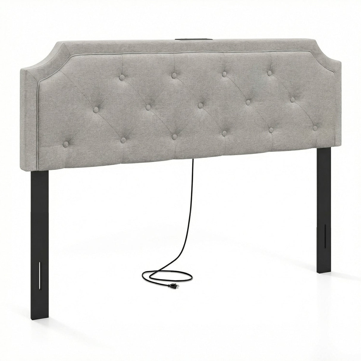 Headboard for Queen and Full Size Bed Tufted Upholstered Head Board