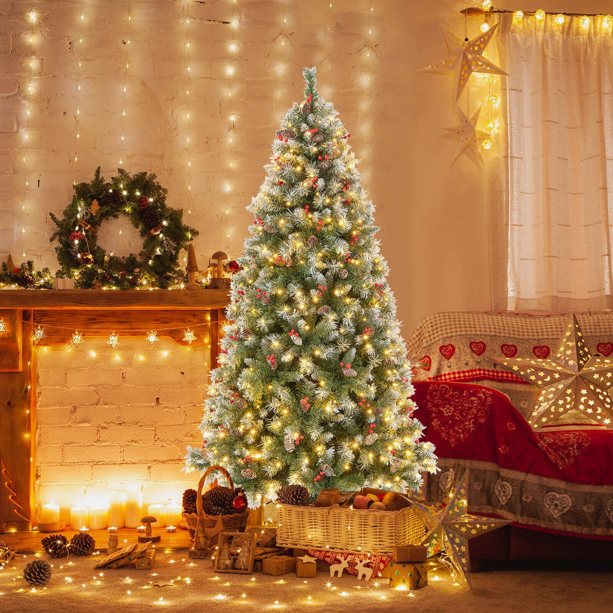 Árbol de Navidad articulado con