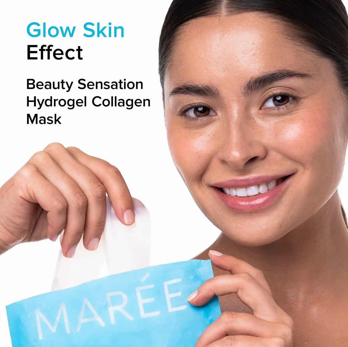 Mascarilla Facial de Hidrogel con Colágeno