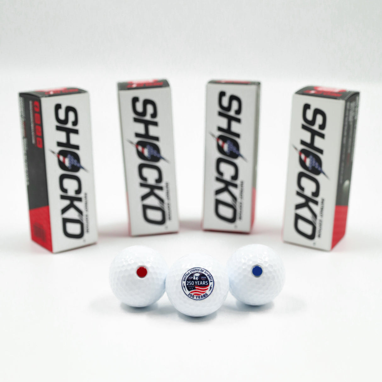 PAQUETE 3 POR EL PRECIO DE 1 - Pelotas de Golf SHOCK'D