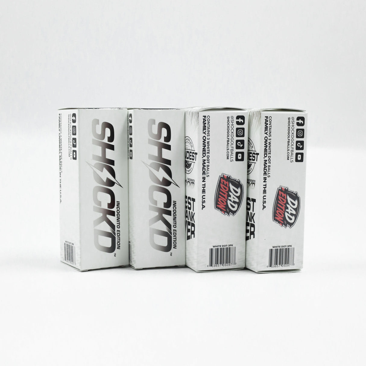 PAQUETE 3 POR EL PRECIO DE 1 - Pelotas de Golf SHOCK'D