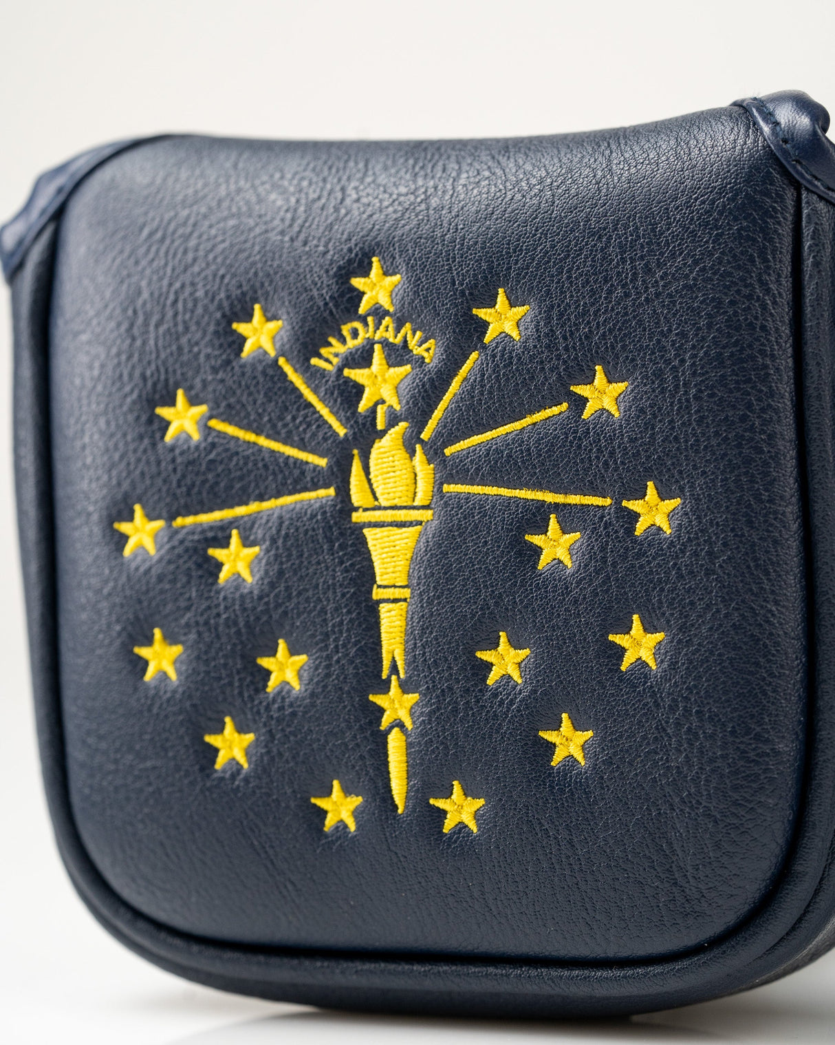 Bandera del estado de Indiana - Cubreputt de mazo