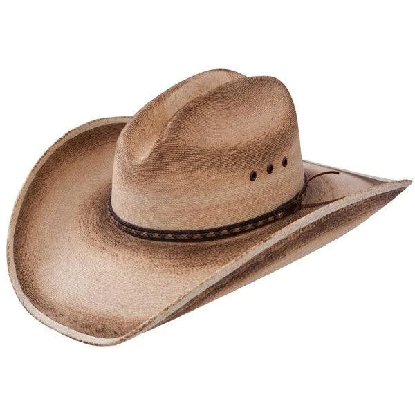 Sombrero vaquero Resistol Jason Aldean Georgia Boy - Paja de palma mexicana
