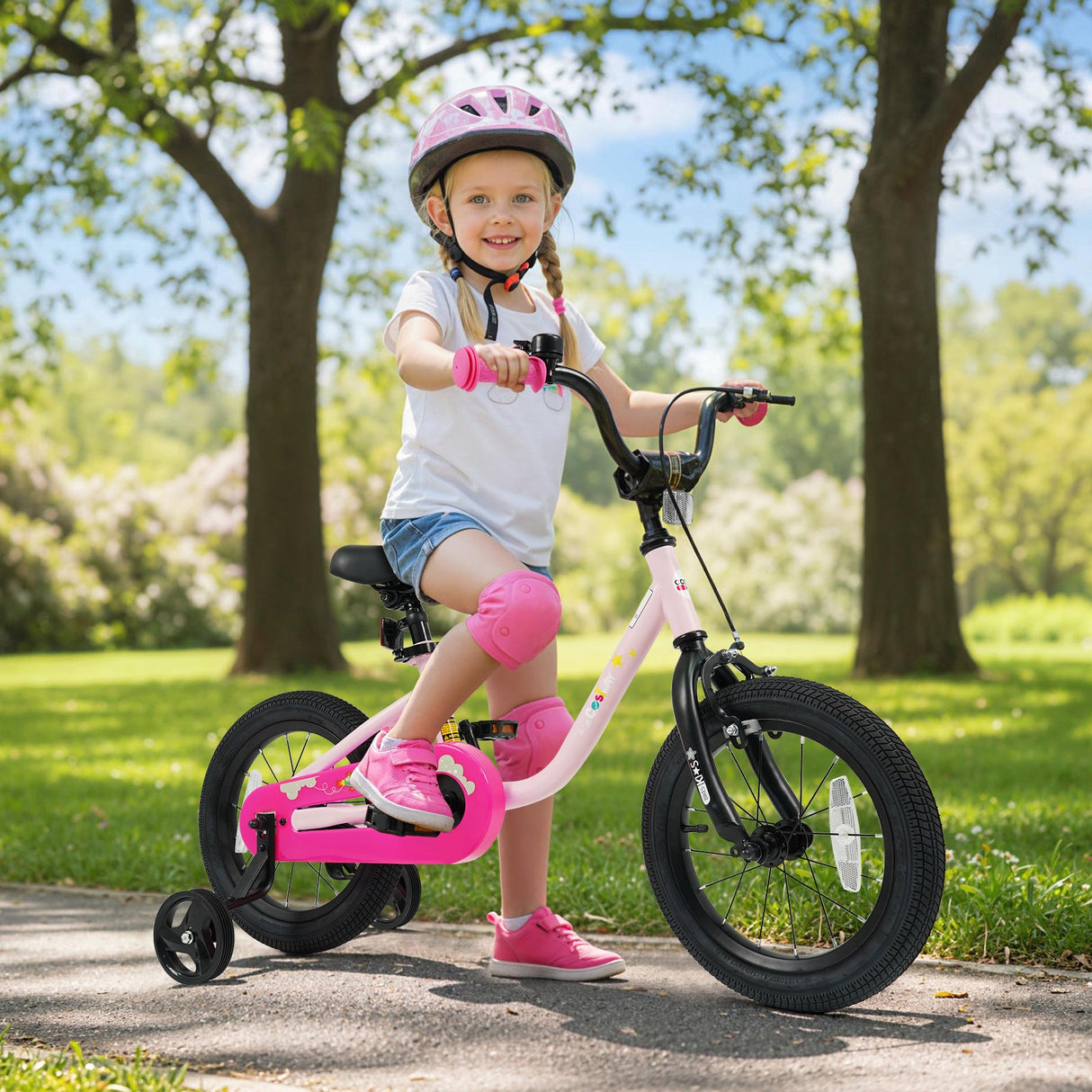Bicicleta infantil para niños y niñas de 3 a 7 años, de 12/14/16 pulgadas