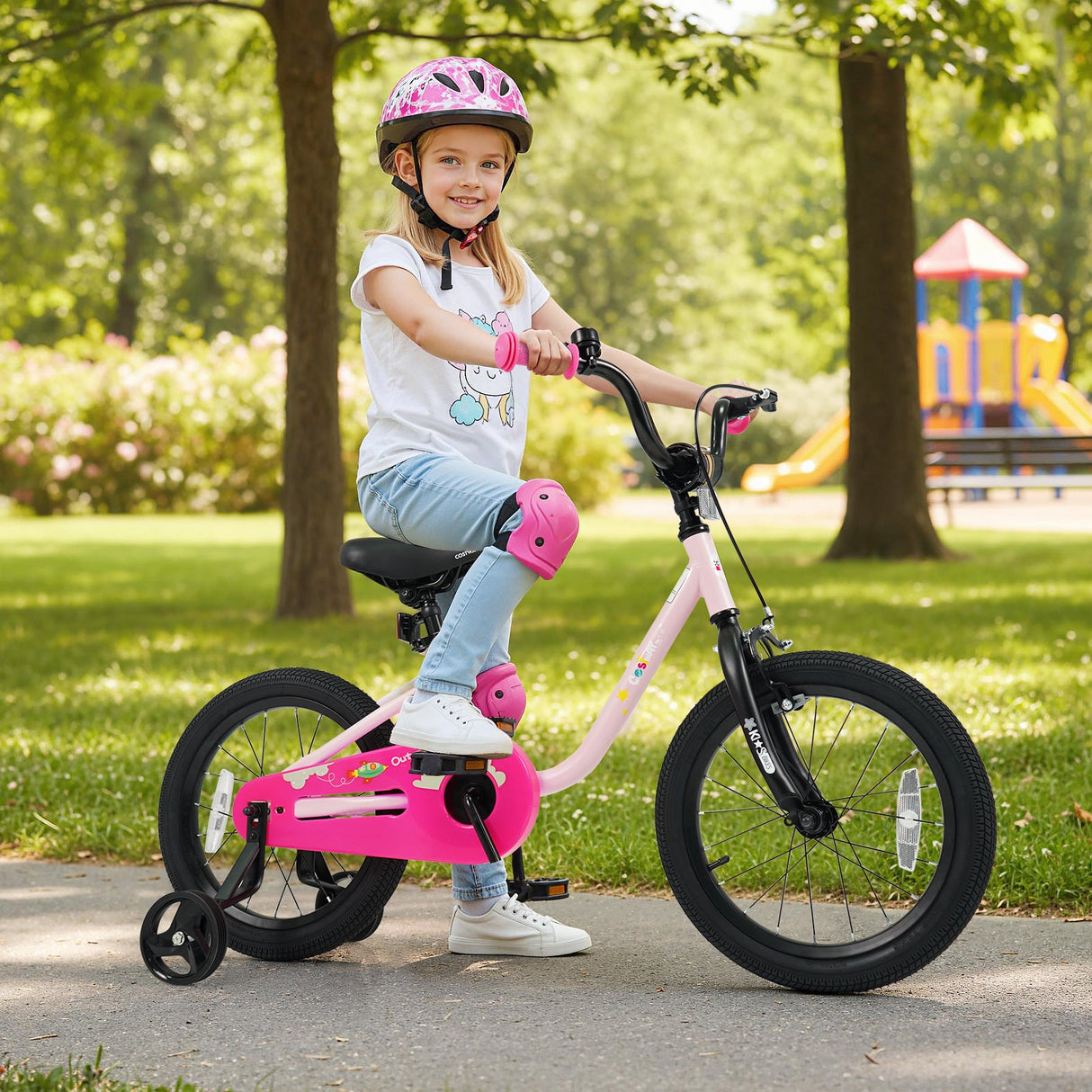 Bicicleta infantil para niños y niñas de 3 a 7 años, de 12/14/16 pulgadas