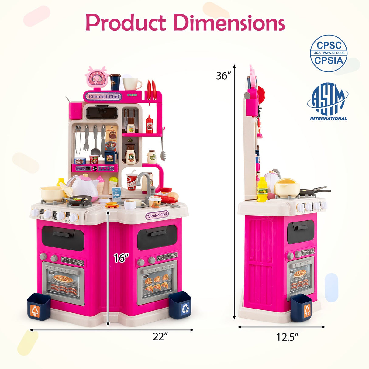 Juego de cocina de juguete para niños