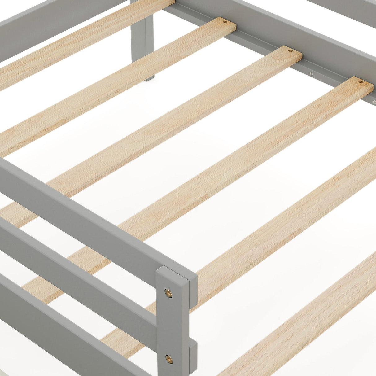 Cama infantil doble con 2 cajones de madera maciza con pizarra