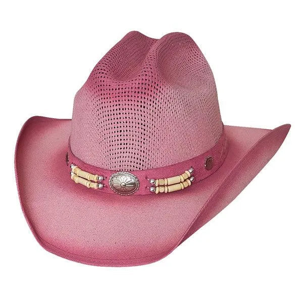 Bullhide Little Goodbye - Sombrero de vaquera de paja para niña