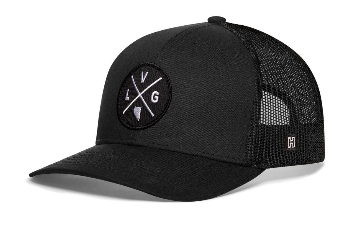 Las Vegas Trucker Hat | Black LVG X Snapback