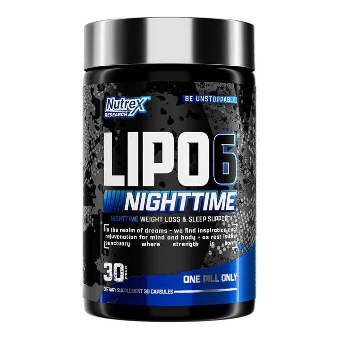 Nutrex LIPO-6 NightTime, 30 Cápsulas