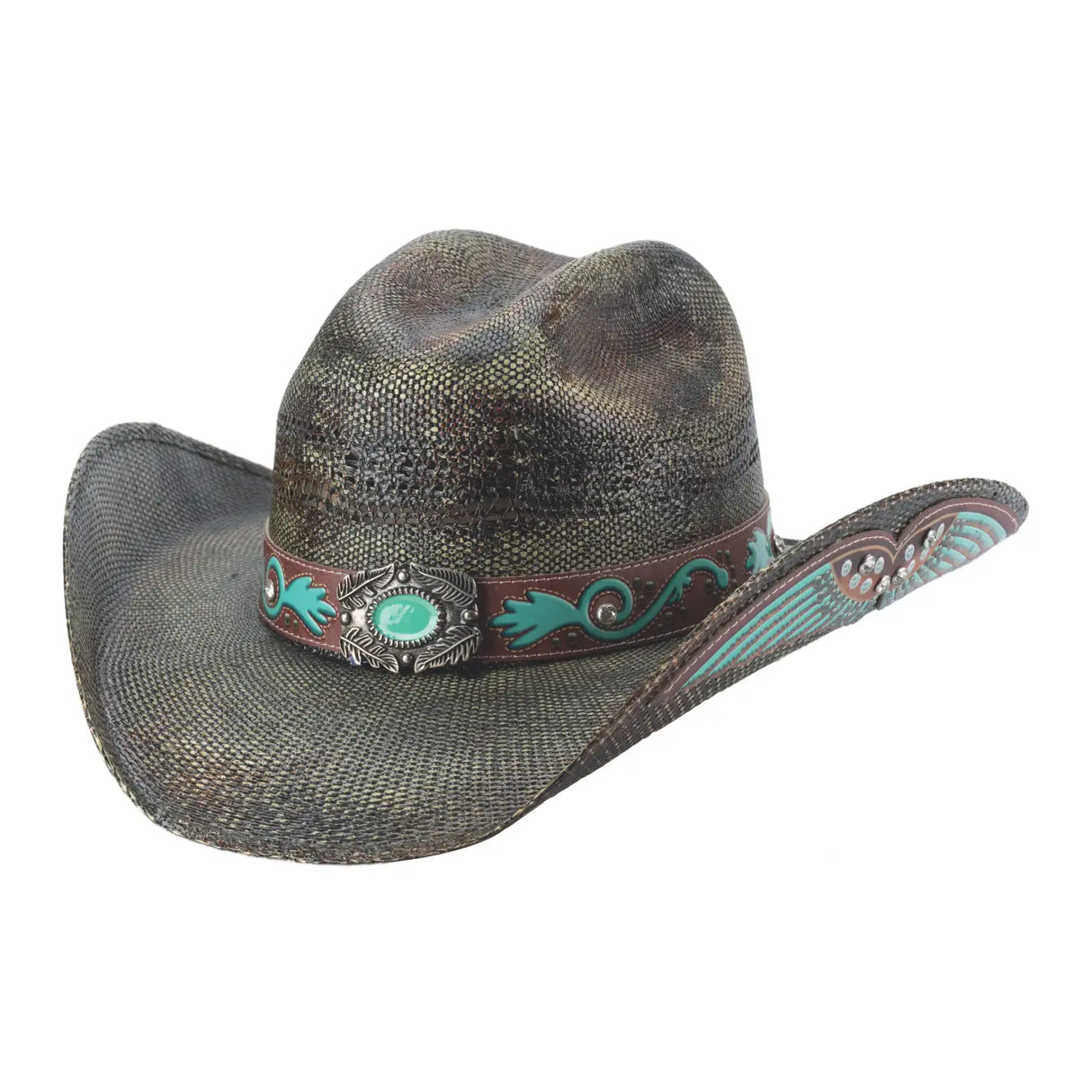Bullhide Music City - Sombrero Vaquero de Paja para Mujer