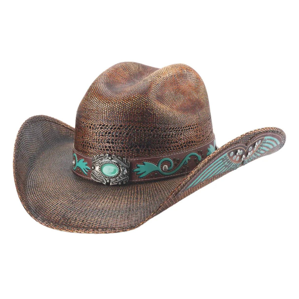 Bullhide Music City - Sombrero Vaquero de Paja para Mujer