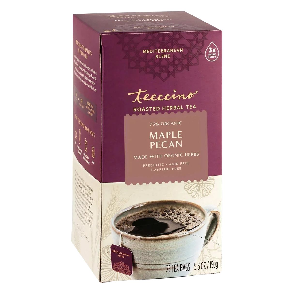 Té Herbal Tostado de Arce y Nueces Pecanas