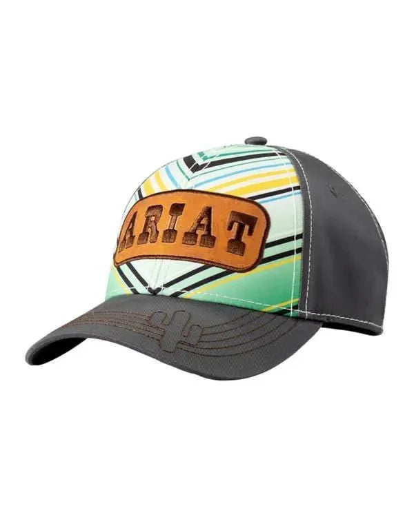 Gorra de béisbol ARIAT Serape Sweet (Gris/Multicolor) (Liquidación)