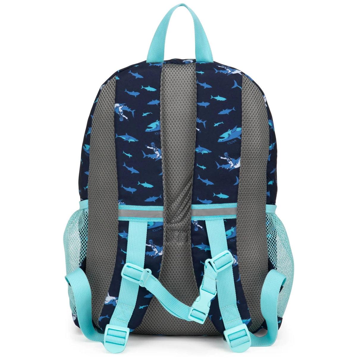Mochila escolar para niños | Shark Riders | 40.64 cm de alto