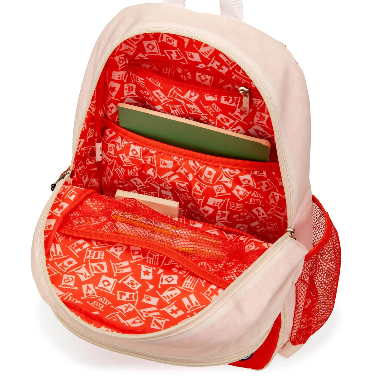 Mochila escolar infantil | Día soleado | 40.6 cm de alto