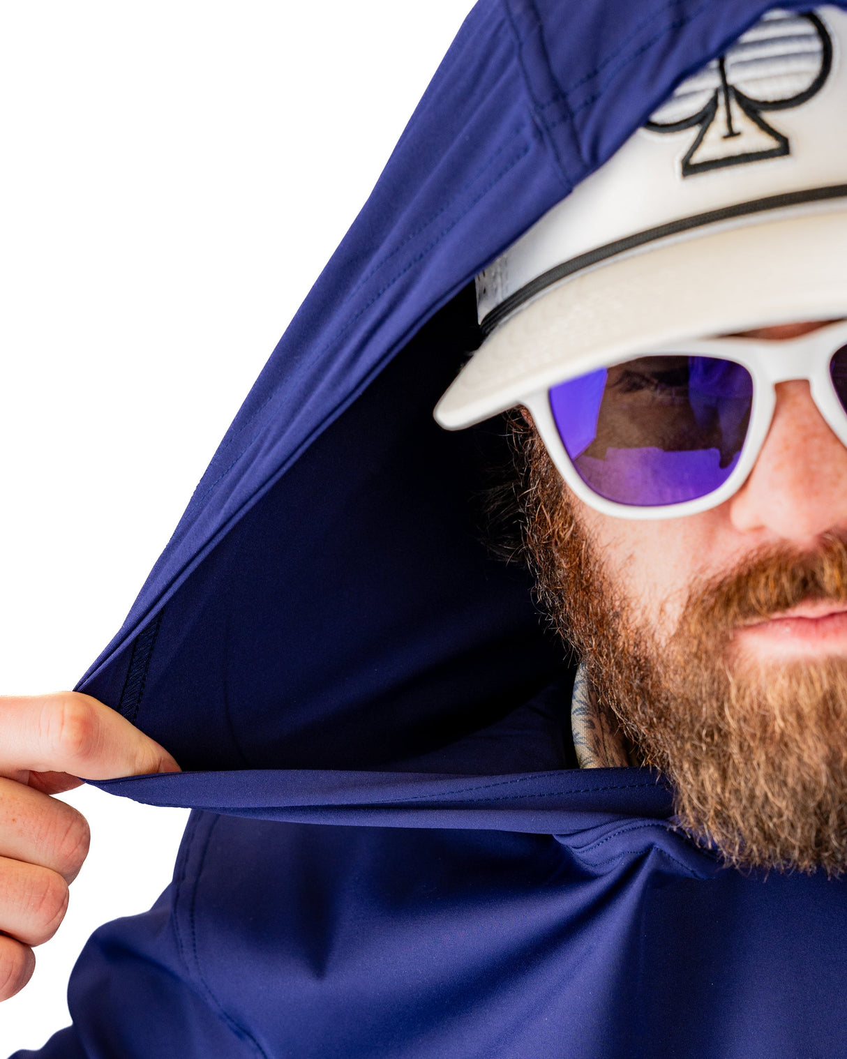 Sudadera con capucha de golf Performance - Azul marino