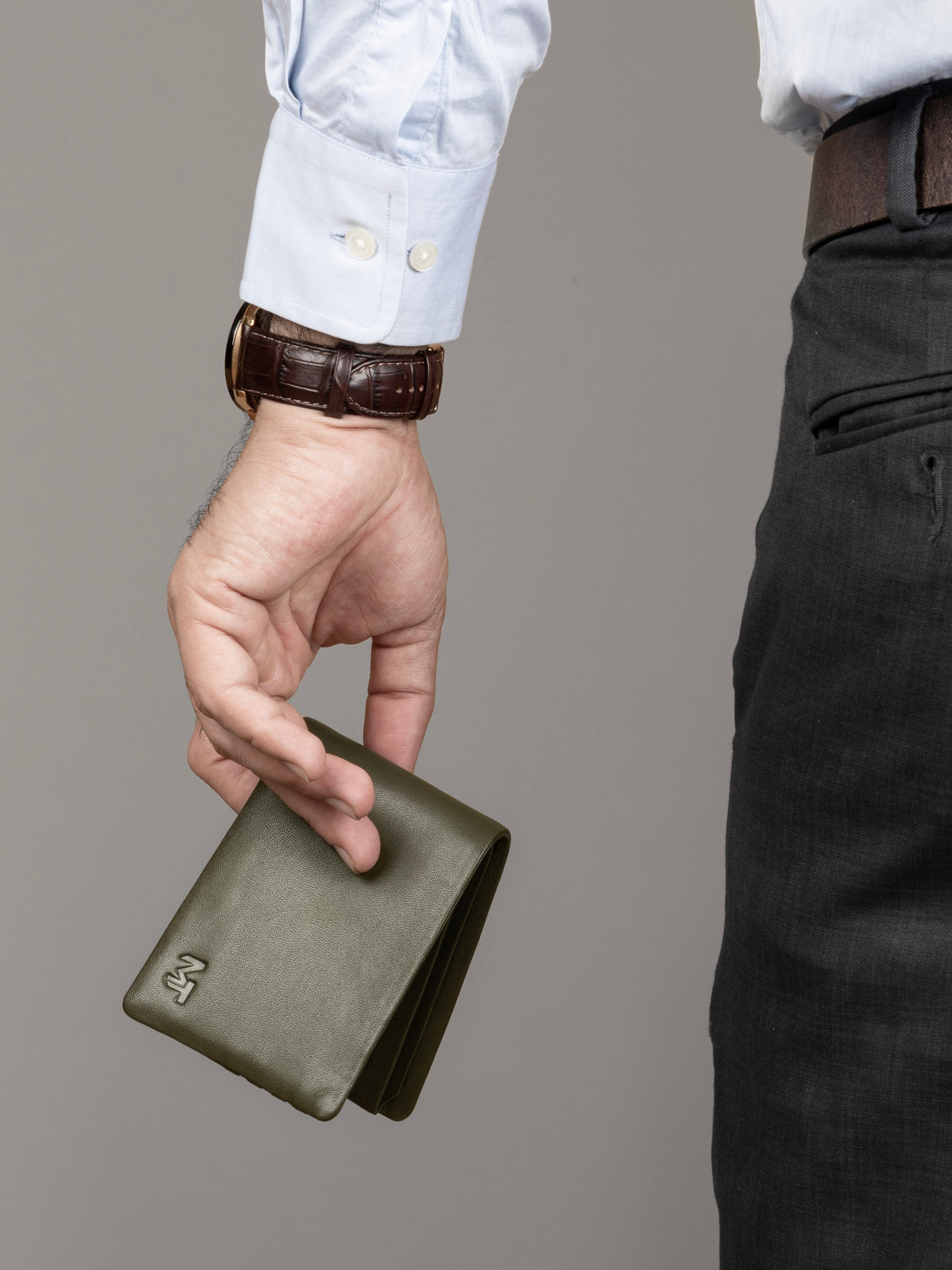 Billetera doble Olive Kodiak